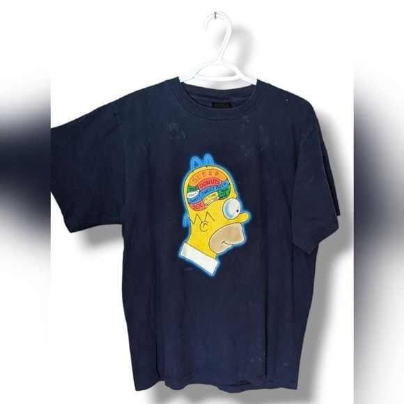 Homer Simpson Brain T-shirt Funny - Picture 2 of 6